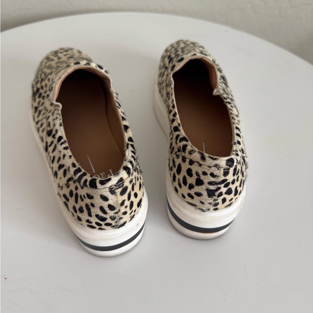 Paolo Black and Tan Platform Shoes